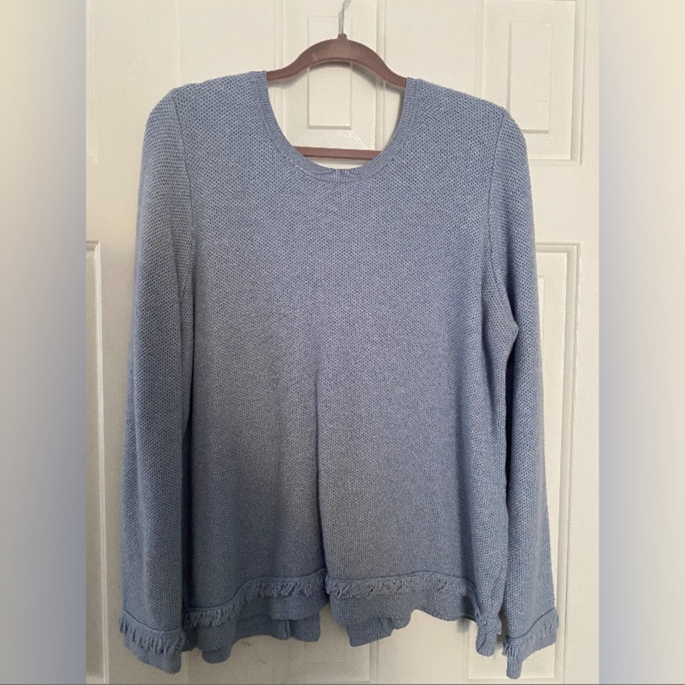 Baby Blue detailed sweater